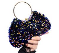Borsa Da Sequestrata Scintillante A Tracolla Tracolla Con Cinturino Catena Per La Da Cocktail Per Feste Nozze