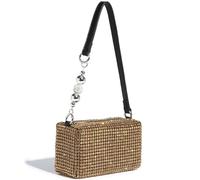 Borsa da sera di lusso con strass e perle for donna | Borsa scintillante for spettacoli teatrali | Elegante borsa a tracolla for cena e feste Per Festa, Shopping E Viaggio(Color 6)