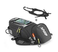 Borsa da Serbatoio Ducati Monster S4RS Givi EA106B 6 litri nero + Sistema di montaggio per il serbatoio T460B