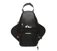 Borsa da serbatoio per moto, 19 x 8,9 x 36 cm, design impermeabile, attacco magnetico, custodia anteriore per motore, per bagagliaio, striscia riflettente, forniture per bicicletta