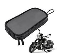 Borsa da serbatoio per moto, impermeabile, con per cuffie, chiusura | Antigraffio Universale Fit Roll Top per Dirt Bike Off Road Trail Riding Outdoor Travel Camping Storage Accessori