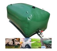 Borsa da serbatoio pieghevole con sacca di stoccaggio, 20 contenitori for acqua da 1070 galloni con valvole e kit di troppo pieno for camper, prevenzione incendi e irrigazione(1.6x1.2x0.79m/1514L/400g