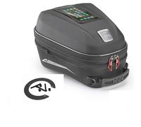BORSA DA SERBATOIO TANKLOCK GIVI ST612 + BF04 KAWASAKI ER 6N/ER 6F 650 2005-2008