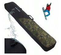 Borsa da snowboard da 170 cm Convey - Impermeabile, leggera, unisex, cinghia regolabile, portacasco, tasca per guanti, Cordura 9000, prodotto polacco, vari colori, per tavola + attacchi Macchia di col