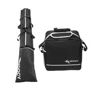 Borsa da snowboard, da sci a lunghezza regolabile, Organizzatore per il trasporto di sci di fondo, discesa, abbigliamento da, attrezzatura da neve, bastoncini e per portasci da viaggio