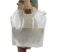 Borsa da sollevamento per secchiello pieghevole per contenitore dell'acqua pieghevole da 10 litri Ultra resistente Polimero senza BPA Sicuro Affidabile per campeggio all'aperto