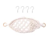 Borsa Da Spiaggia A Rete Rafia -Borrsa All'uncinetto Fatto A Mano | Borsa Da Spiaggia Saint Barth | B0rsa In Rete Decorativa In Cotone Intrecciato A Mano, Supporto In Rette Per Cipolle, Patate, Aglio