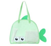 Borsa da spiaggia, borsa riutilizzabile per la spesa, grande borsa leggera e alla da donna, per vacanze, scuola, viaggi, estate, pic-nic, verde, Se référer au descriptif