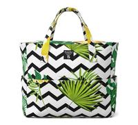 Borsa da spiaggia da donna, grande borsa da spiaggia, impermeabile, a prova di sabbia, con cerniera, grande borsa da spiaggia per piscina
