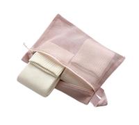 Borsa da spiaggia da donna, impermeabile, multifunzionale, borsa da viaggio per telefono cellulare, cavo di ricarica, cosmetici, pens, chiavi, borsa per WC trasparente con cerniera, rosa., vedi