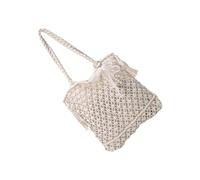 Borsa da spiaggia da donna Stili di vacanza Ascella Tessuto Spalla Moda Borsa Hollow Vacanza Per Viaggi Tutti i giorni Donne Spalla Intrecciata Ascella Retro Spiaggia Vacanze Stili, B, One Size