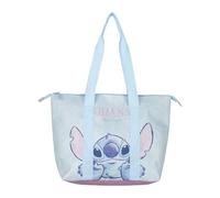 Borsa da spiaggia Disney da donna e ragazza, Tote Mesh - Borsa da spiaggia grande trasparente Disney, borsa da tè in rete semi-trasparente, leggera e spaziosa per spiaggia, Pisicna Estate, Stitch