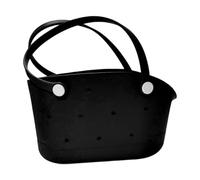 Borsa da spiaggia in gomma, borsa da viaggio, impermeabile, alla, da viaggio, piccole borse in gomma, lavabile in EVA resistente alla sabbia, per uomini e donne, all'aperto, piscina