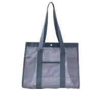 Borsa da Spiaggia in Rete | Borsa A Rete Leggera Grande E Pieghevole | Borse Da Spiaggia Donna,Per Piscina, Crociera, Estate, Giochi, Vacanza, Viaggio, Nuoto, Contenitore, Campeggio, Gita, Telo Mare,