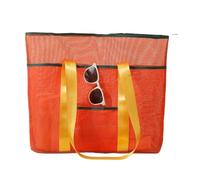 Borsa da spiaggia in rete da donna, borsa organizer per costume da bagno, borsa tote per piscina, per gli amanti della spiaggia, viaggi, palestra, nuoto, lezioni, yacht, università, picnic, vacanze