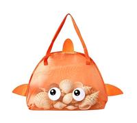 Borsa Da Spiaggia In Rete Per Bambini | Borsa A Rete Pieghevole A Forma Di Pesce Di Grande Capacità - Borsas ARete Per Riporre I Giocatoli Da Spiaggia - Per Ragazzi E Ragazze, Bambini In Età Prescola