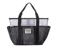 Borsa da spiaggia - Mesh Beach Bag | Grandi borse per la spesa per la famiglia | Borsa per la spesa riutilizzabile | Grande borsa a tracolla leggera multi funzionale | supporto doccia - strumento per