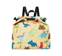 Borsa da spiaggia per bambini, borsa da spiaggia con doppia spalla, borsa per riporre vestiti carini, borsa da toilette per bambini da appendere, Giallo, 2-10 Yeas