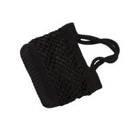 Borsa da spiaggia portatile Filo di cotone Borsa a mano all'uncinetto Borsa a