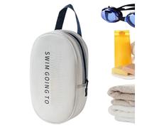 Borsa da spiaggia portatile, grande capacità, 6,69 x 3,15 in Modern Cosmetic, Water-Resistant Organizer Bags, Multiuse Essentials Holder for Pool, Barca, Groceries and Traveling, multicolore, M,