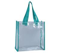 Borsa da Spiaggia PVC,Borsa Trasparente Approvata Dallo Stadio,Per Il Campeggio, Lo Sport, La Palestra, Gli Uomini, Le Donne