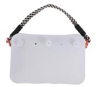 Borsa da Spiaggia Scomparti e Manici, per Telefono e Cosmetici | Plastica e Silicone, Leggera e Tasche Multiple, Si Aggancia a Borsa Mare, Tote o Borsetta