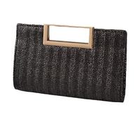 Borsa Da Sposa Da Donna Semplice Frizioni Paglia Borsetta Borsa A Tracolla Tutta La Catena Serale Elegante Donna Crossbody Elegante Borsetta Semplice Catena Serale Incrociata