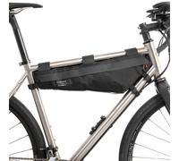 Restrap - Adventure Race Frame Bag Long - Borsa da ciclismo 4,2 l grigio/bianco