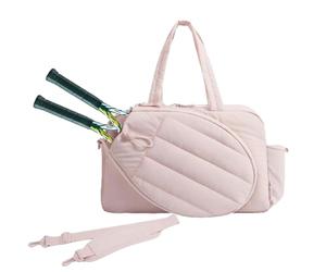Borsa da tennis - 40 x 19 x 30 cm sport per borsone da viaggio, impermeabile con scomparto per scarpe, borsa per racchette da, per sport, palestra, campo, gite nel fine settimana