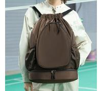 Borsa da tennis portatile con coulisse, zaino per accessori da viaggio,