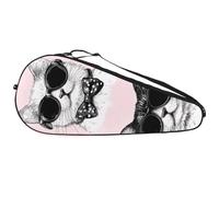 Borsa da tennis resistente, con simpatici gatti senza cuciture con occhiali da sole, leggera, per uomini, donne, adolescenti