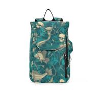 Borsa da tennis traspirante verde e oro catena scheletro copertura per racchetta da tennis contiene 2 racchette per adolescenti ragazzi ragazze uomini donne Bolsa Denis para Mujer