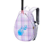 Borsa Da Tennis - Zaino Attrezzatura Sportiva Esterna, Tessuto Oxford 550g - Borsa Organizzatrice Sportiva, 40x28cm Contiene 1-2 Racchette - Per Ragazzi Ragazze Giocatori Giovani Principianti L