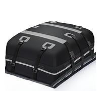 Borsa da Tetto per Auto per BMW X1 E84 X2 X3 E83 F25 X4 F26 X5 E70 F15 X5M F85 X6 E71,Cubi di Borsa da Tetto Impermeabile Resistente allo Strappo Pieghevole Tetto Box,B-Black with Gray