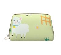 Borsa da toeletta, borsa per il trucco, da toeletta da viaggio portatile con cerniera,Aussie Dog Floral I migliori cani Blue Merle