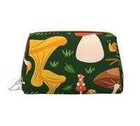 Borsa da toeletta, borsa per il trucco, da toeletta da viaggio portatile con cerniera,Modello a fungo