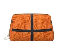 Borsa da toeletta, borsa per il trucco, da toeletta da viaggio portatile con cerniera,Palla da basket