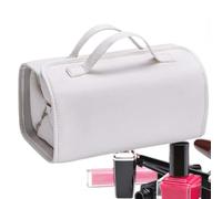 Borsa da toeletta da Viaggio - Borsa da trucco Appeso portatile | Borsa da bagno Donna Grande | Donna Grandi cosmetici organizeu Stoccaggio, bianco, la descrizione, Vedere la descrizione