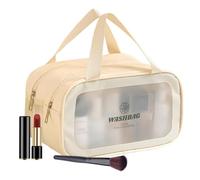 Borsa da toeletta da viaggio, borsa per il trucco da viaggio - Compartimenti multipli da viaggio per campeggio per campeggio | Tasto di shampoo con pacchetto cosmetico portatile per lezioni per i