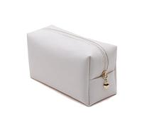 Borsa da toeletta per piccola borsa per trucco in pelle Viaggia per la borsa da toeletta per donne per donne sacchetti resistenti all'acqua portatili (nero)