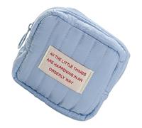 Borsa da toeletta quadrata Stili coreani Borsa per il trucco Estetica Cosmetica Borsa per il cambiamento Cosmetico Piccola Cerniere Lavare Stili Coreani Cosmetici Viaggio Toiletry Case Square Makeup