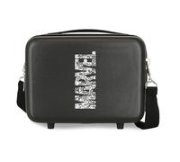 Borsa da toilette adattabile nera con logo Marvel Heroes 29x21x15 cm ABS rigido 9,14 l 0,8 kg