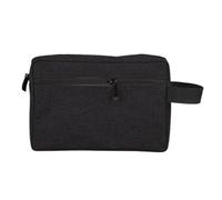 Borsa da toilette Borsa da barba Borsa da toeletta Borsa da viaggio Borsa cosmetica per gli uomini Borse portatili per le donne Sacchetto di trucco Organizzatore Mujer, Nero , *10