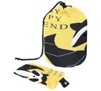 Borsa da toilette con coulisse, Be My Happy Friend procione a forma di botte, borsa per cosmetici, organizer da viaggio + piccola borsa, Multi, 9.9x6.9in/25.2x17.6cm;6x3.5in/15.2x8.8cm, Beauty case