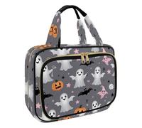 Borsa da toilette da appendere per donne, borsa per il trucco da viaggio del Ringraziamento in Turchia, organizer per cosmetici e articoli da toeletta per accessori essenziali da viaggio, Multicolore