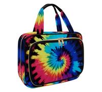 Borsa da toilette da appendere per donne, borsa per il trucco da viaggio del Ringraziamento in Turchia, organizer per cosmetici e articoli da toeletta per accessori essenziali da viaggio, Multicolore