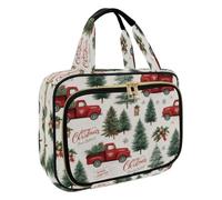 Borsa da toilette da appendere per donne, borsa per il trucco da viaggio del Ringraziamento in Turchia, organizer per cosmetici e articoli da toeletta per accessori essenziali da viaggio, Multicolore