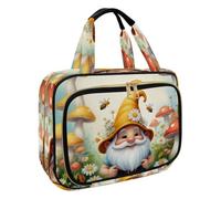 Borsa da toilette da appendere per donne, borsa per il trucco da viaggio del Ringraziamento in Turchia, organizer per cosmetici e articoli da toeletta per accessori essenziali da viaggio, Multicolore