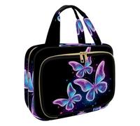 Borsa da toilette da appendere per donne, borsa per il trucco da viaggio del Ringraziamento in Turchia, organizer per cosmetici e articoli da toeletta per accessori essenziali da viaggio, Multicolore