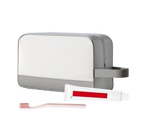 Borsa da toilette da palestra da donna | Borsa da palestra da spiaggia impermeabile, borsa da doccia di grande capacità con cerniera, accessorio da viaggio, organizer per nuoto, fitness, Nebbia cenere